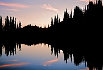 Image Lake Sunset Reflection #2